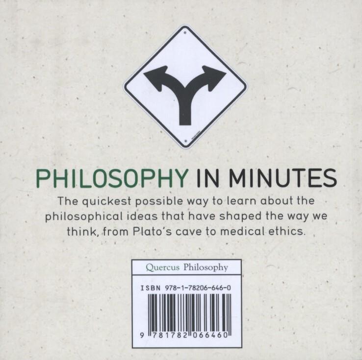 Rückseitencover Philosophy in Minutes