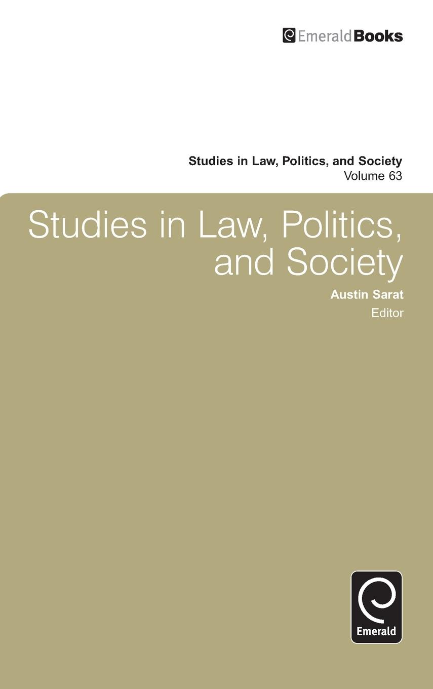 Vorderes Coverbild Studies in Law, Politics and Society