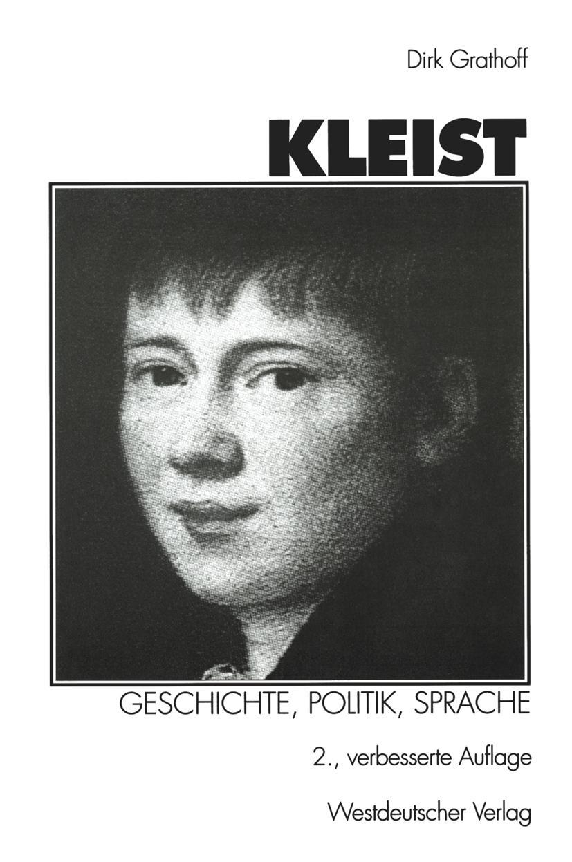 Vorderes Coverbild Kleist: Geschichte, Politik, Sprache