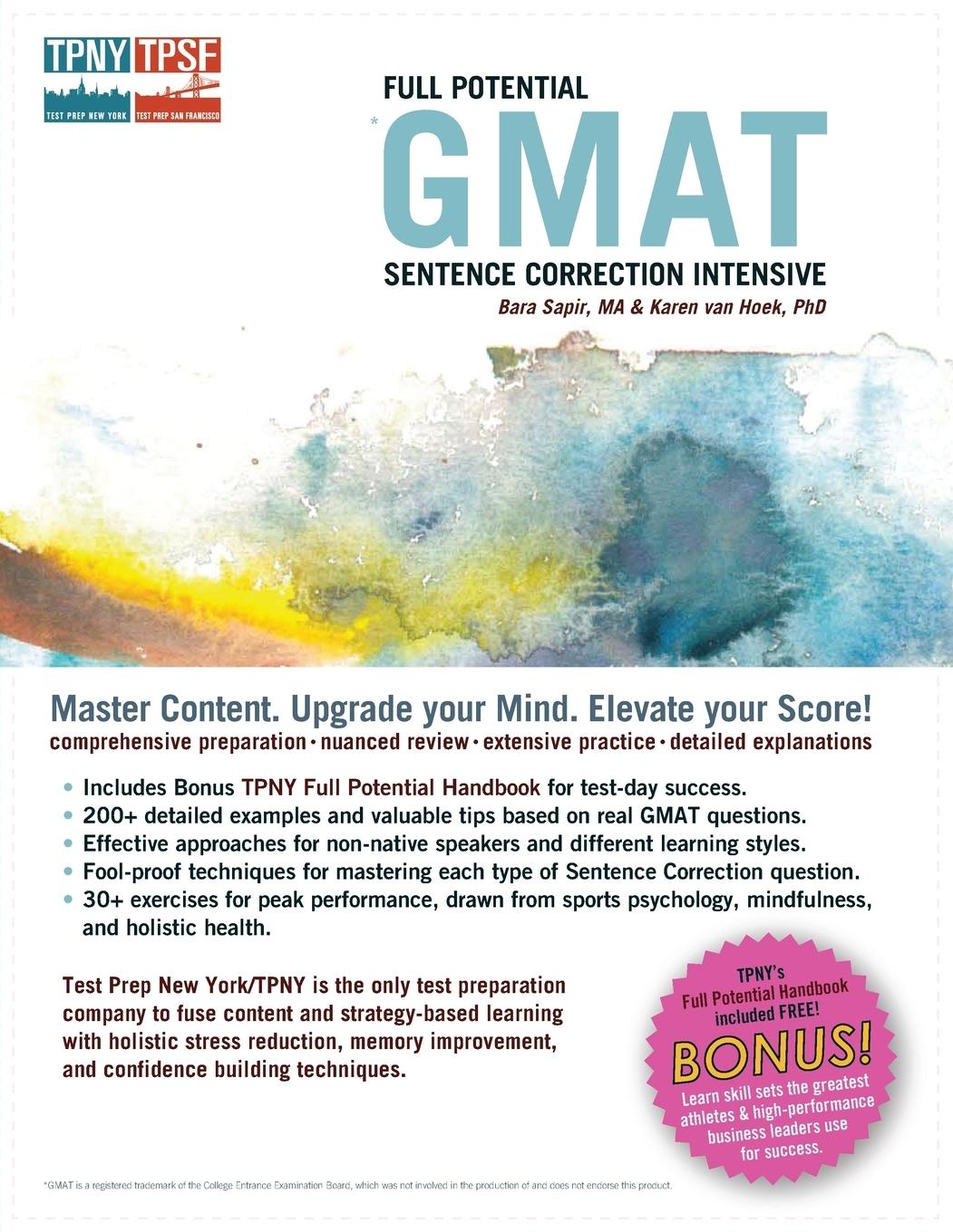 Vorderes Coverbild Full Potential GMAT Sentence Correction Intensive