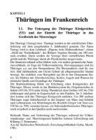 Beispielinhalt (Bild) Thüringen im Mittelalter 1. Vom Thüringer Königreich bis zum Ende der Sächsischen Kaiserzeit 531-1024