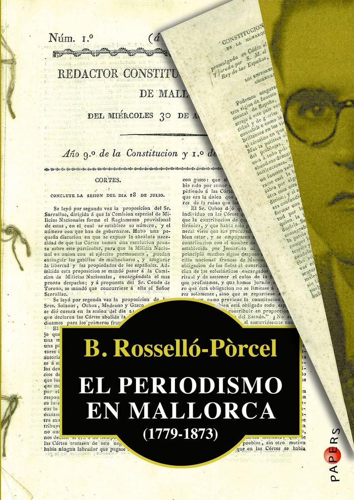 Vorderes Coverbild El periodismo en Mallorca (1779-1873)