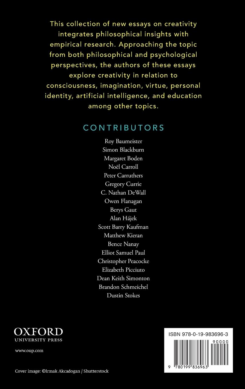 Rückseitencover The Philosophy of Creativity