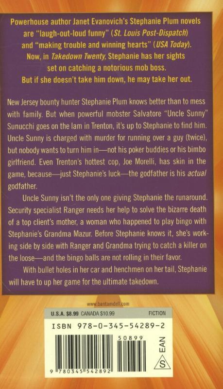 Rückseitencover Takedown Twenty