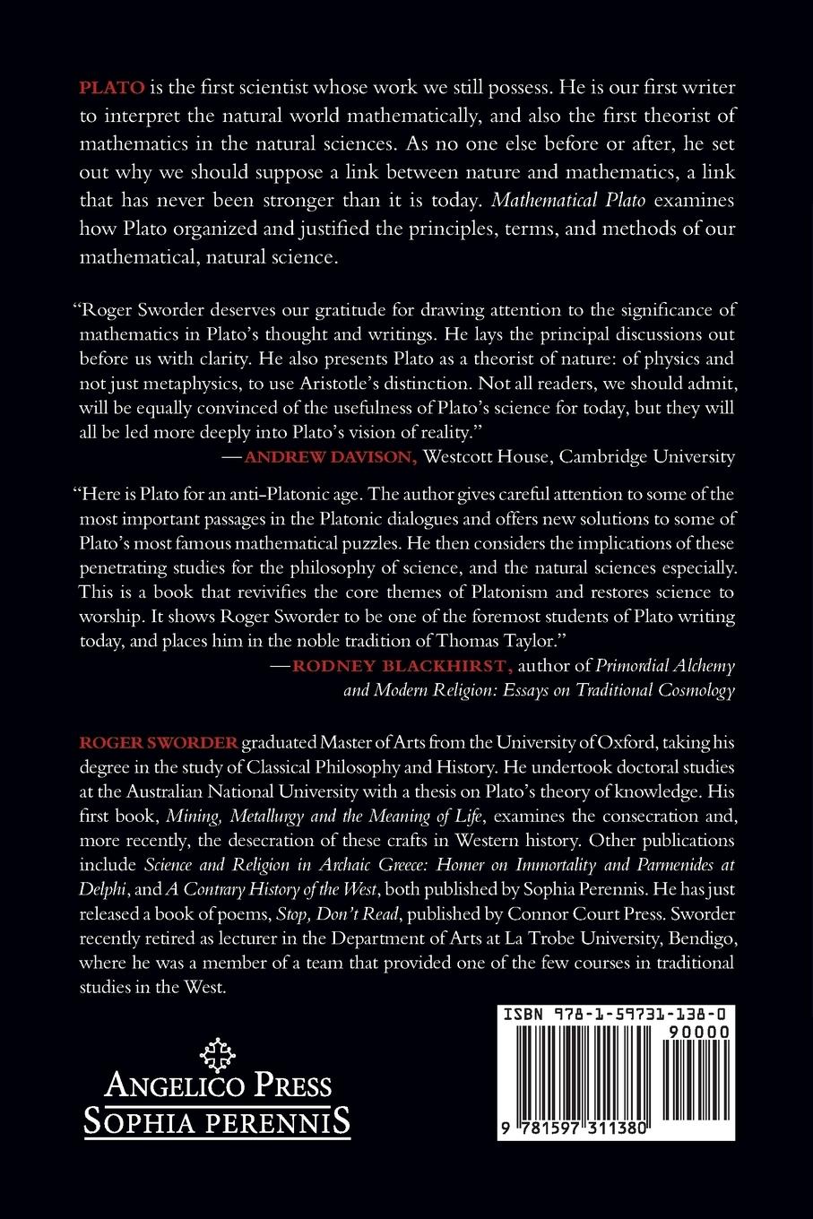 Rückseitencover Mathematical Plato
