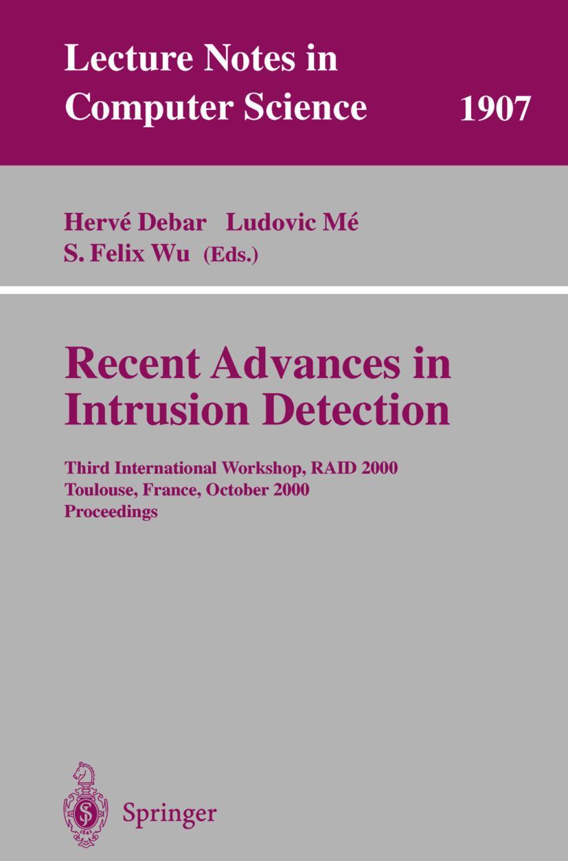 Vorderes Coverbild Recent Advances in Intrusion Detection