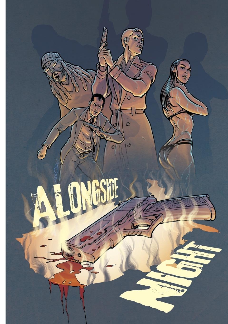 Vorderes Coverbild J. Neil Schulman's Alongside Night -- The Graphic Novel