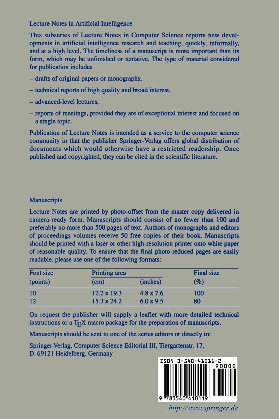 Rückseitencover Grammatical Inference: Algorithms and Applications