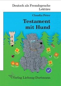 Vorderes Coverbild Testament mit Hund