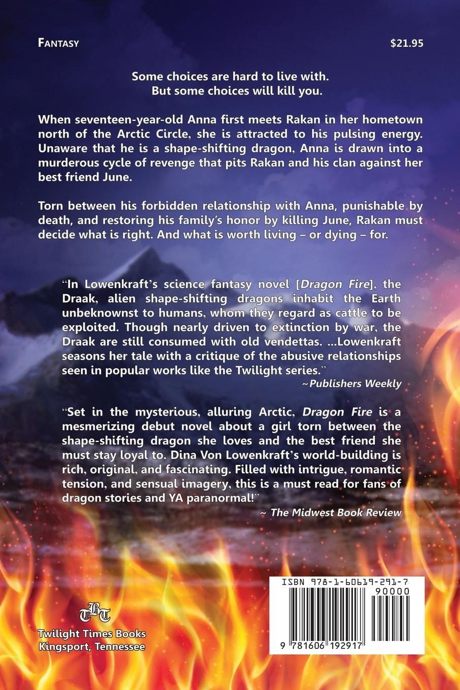 Rückseitencover Dragon Fire