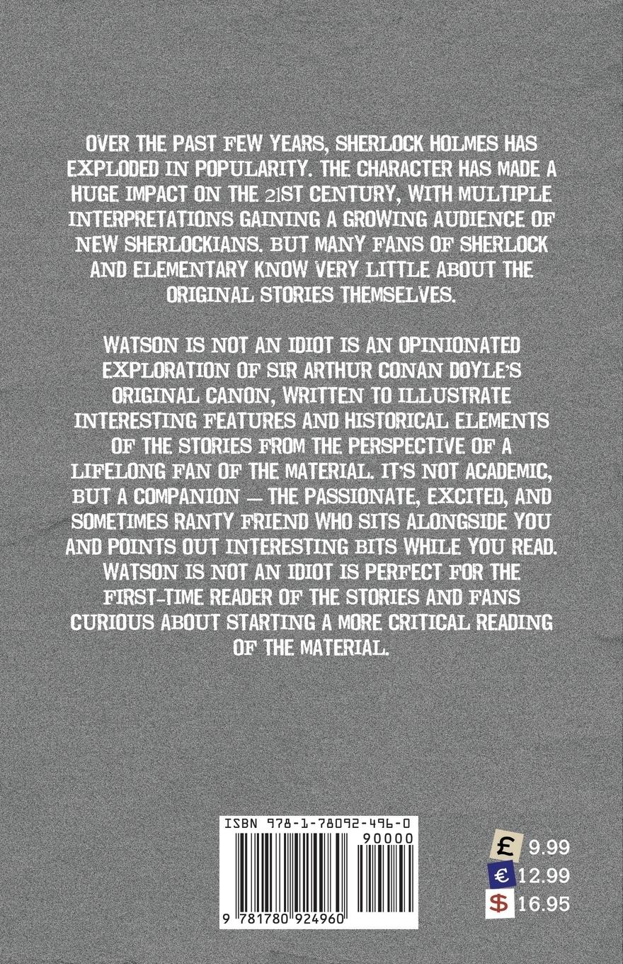 Rückseitencover Watson Is Not an Idiot