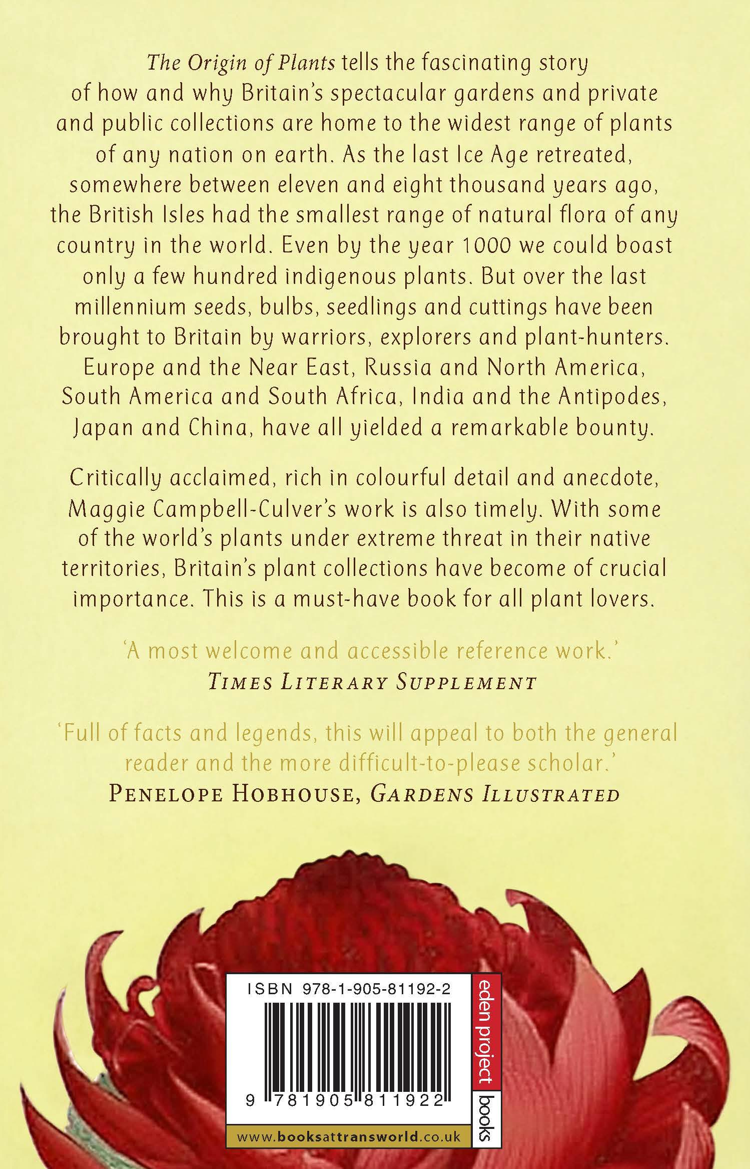 Rückseitencover The Origin Of Plants