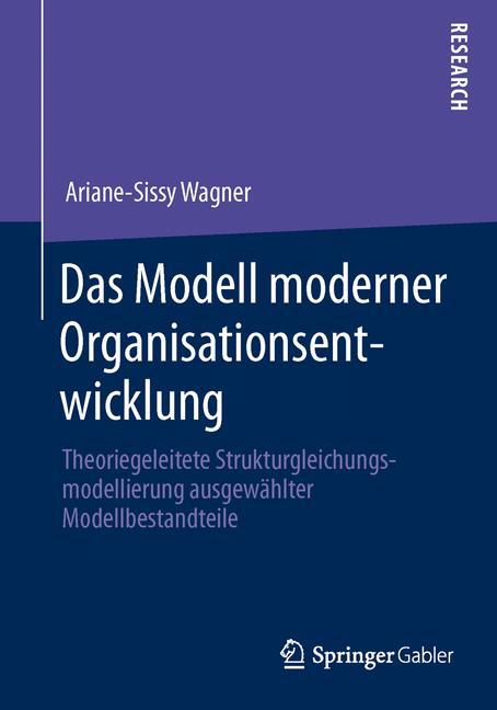 Vorderes Coverbild Das Modell moderner Organisationsentwicklung