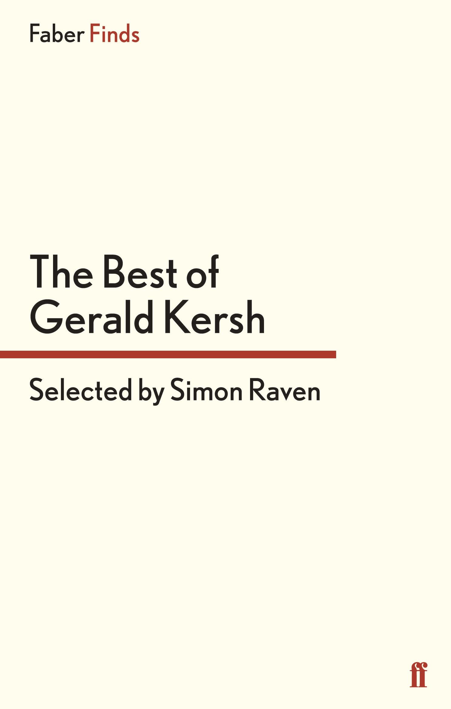 Vorderes Coverbild The Best of Gerald Kersh