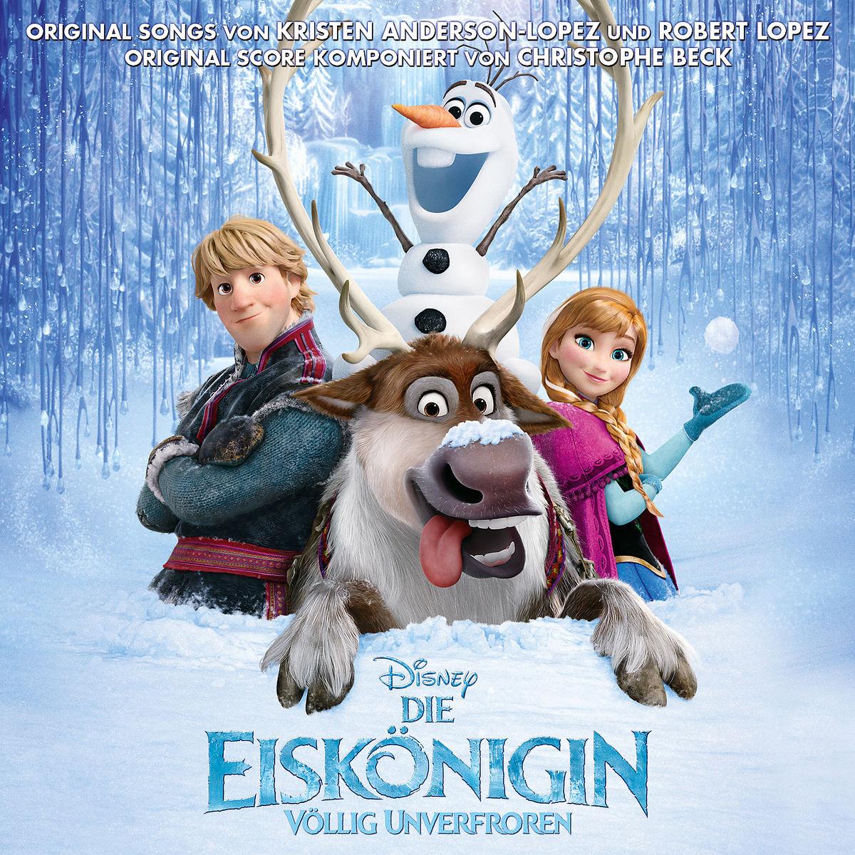 Vorderes Coverbild Die Eiskönigin - Völlig Unverfroren (Frozen). Original Soundtrack