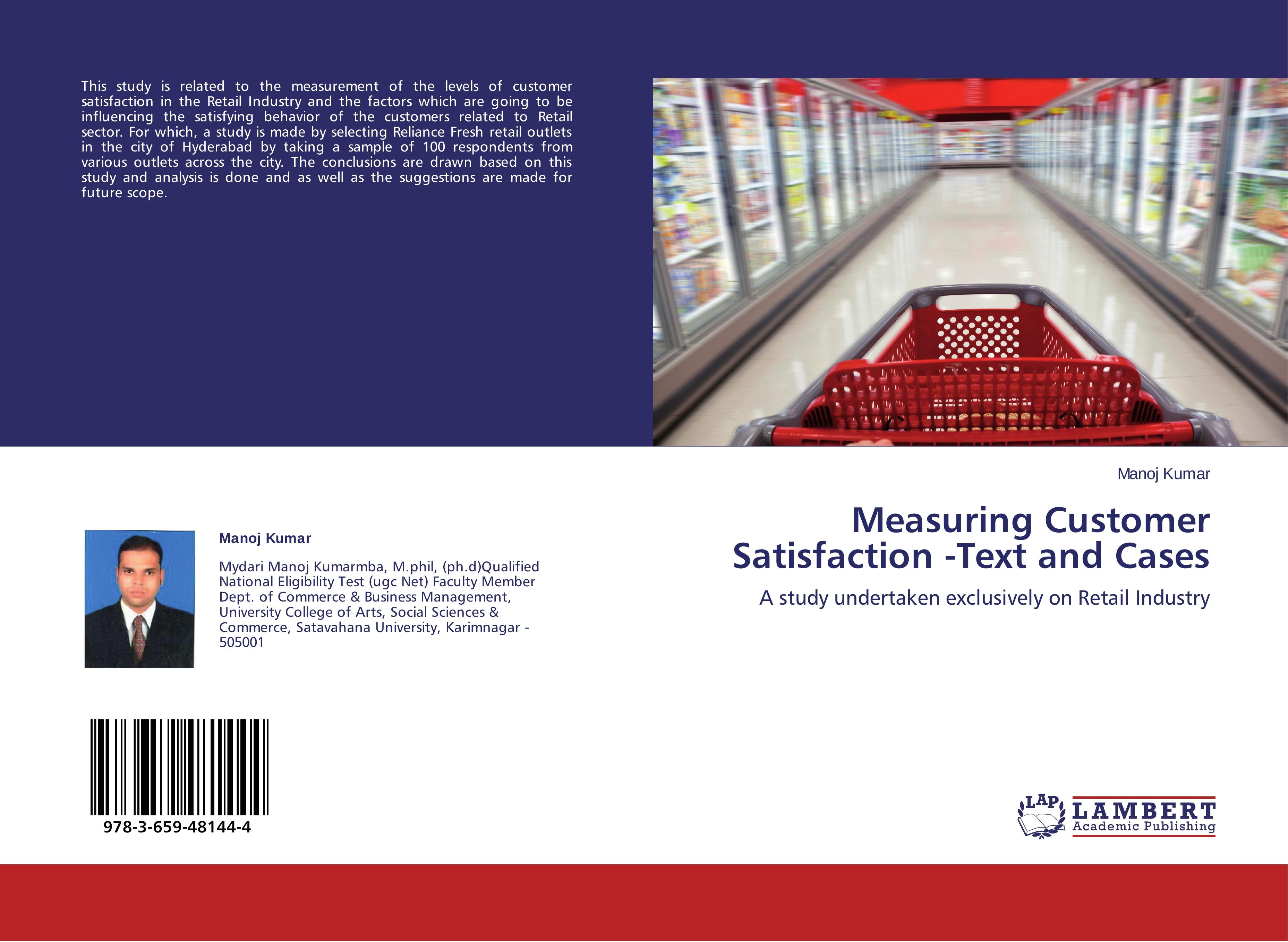 Vorderes Coverbild Measuring Customer Satisfaction -Text and Cases