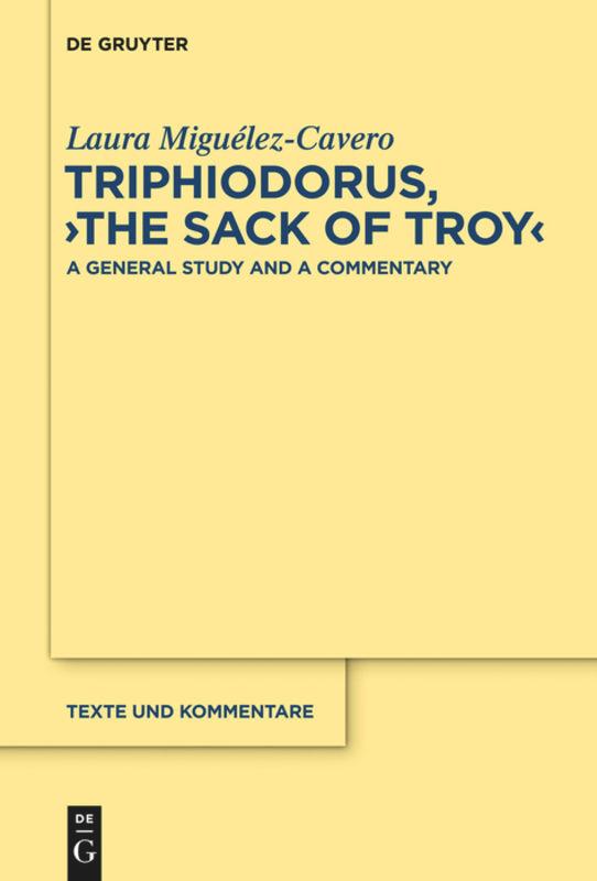 Vorderes Coverbild Triphiodorus, "The Sack of Troy"
