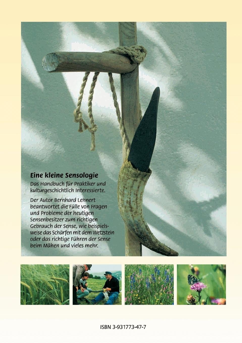 Rückseitencover Naturerlebnis - Mähen mit der Sense