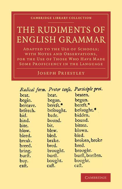 Vorderes Coverbild The Rudiments of English Grammar