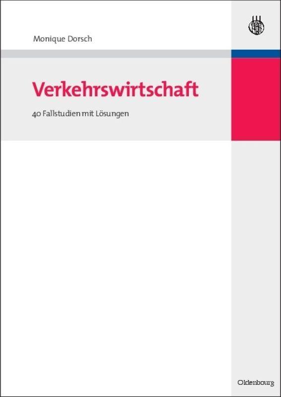 Vorderes Coverbild Verkehrswirtschaft