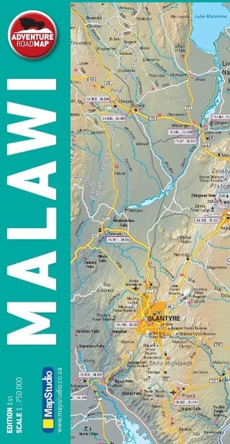 Vorderes Coverbild Malawi 1 : 750 000
