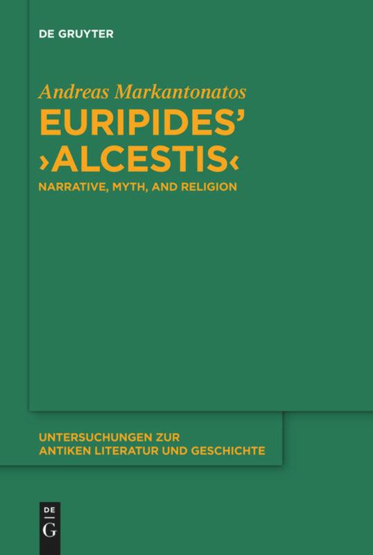 Vorderes Coverbild Euripides' "Alcestis"