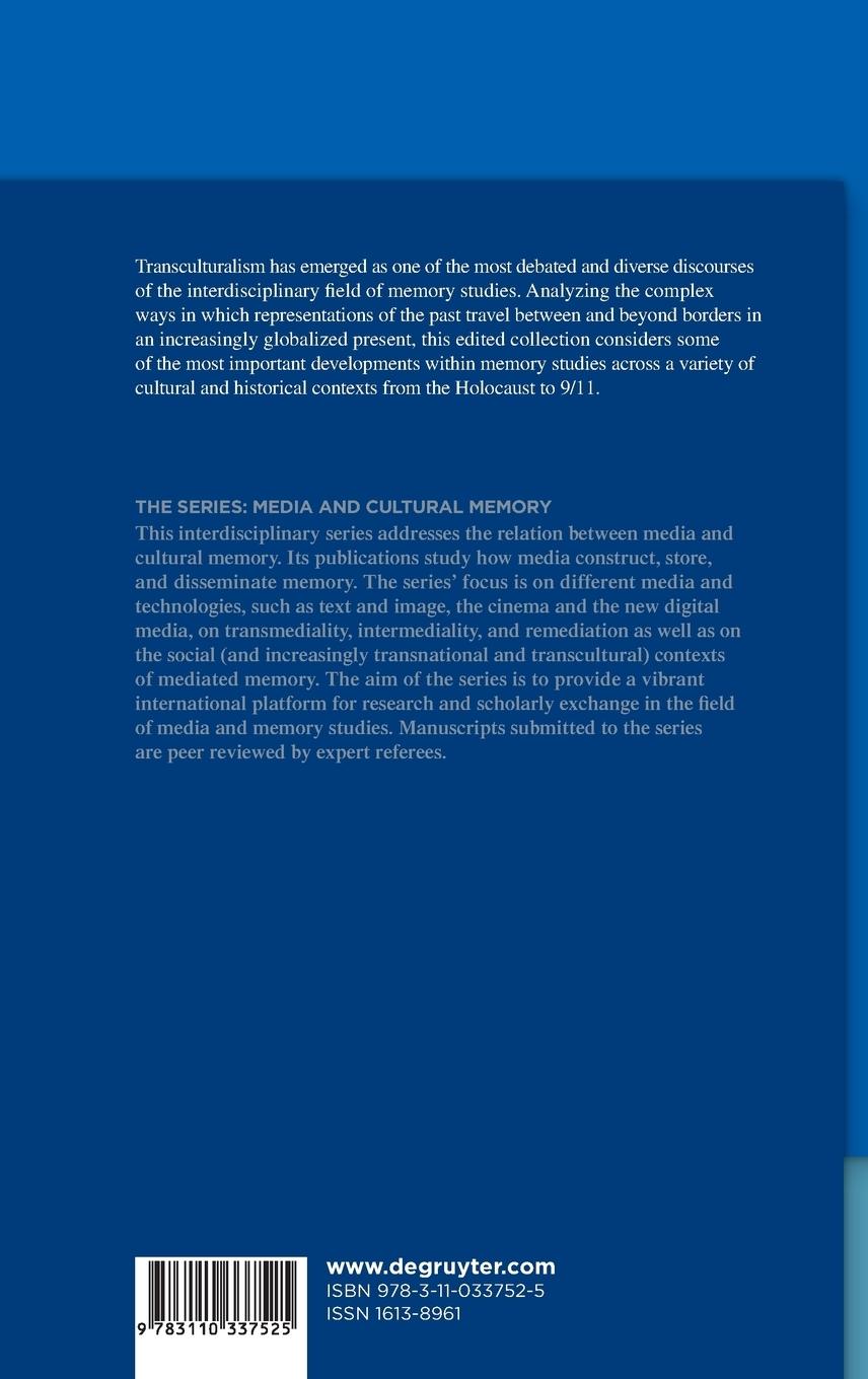 Rückseitencover The Transcultural Turn