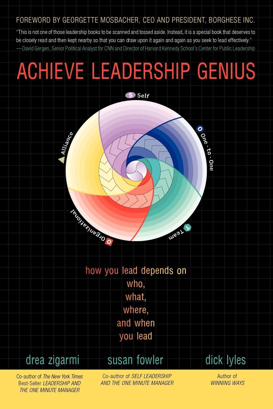 Vorderes Coverbild Achieve Leadership Genius