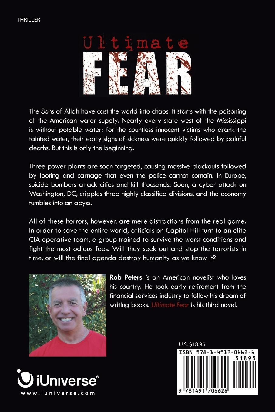 Rückseitencover Ultimate Fear