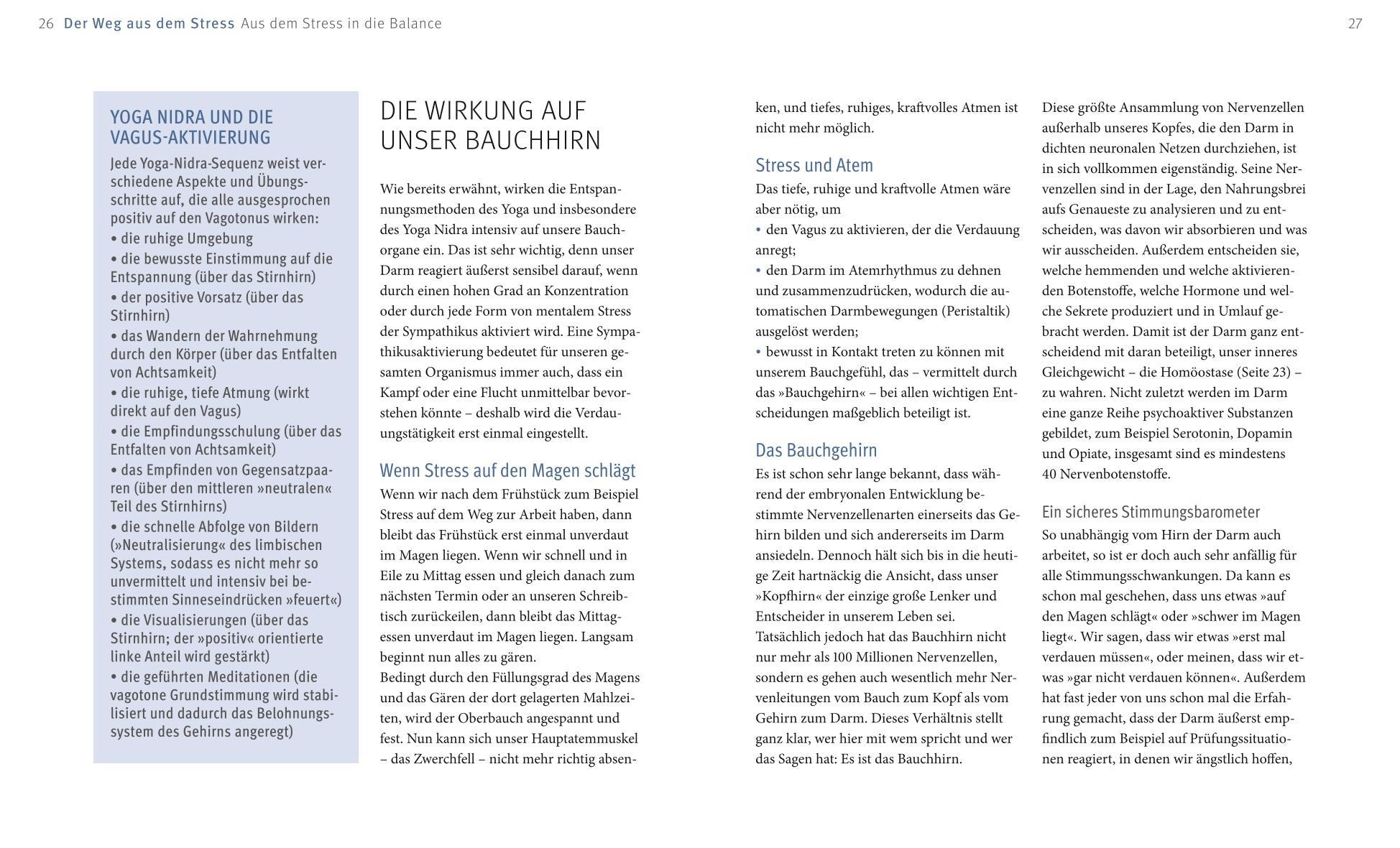 Beispielinhalt (Bild) Yoga Nidra (mit CD)