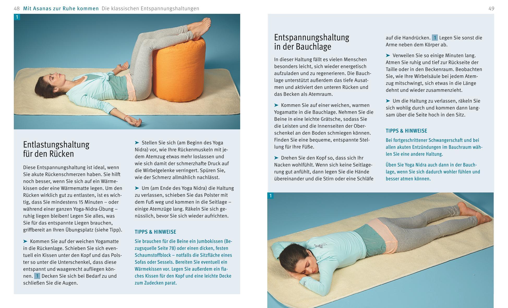 Beispielinhalt (Bild) Yoga Nidra (mit CD)