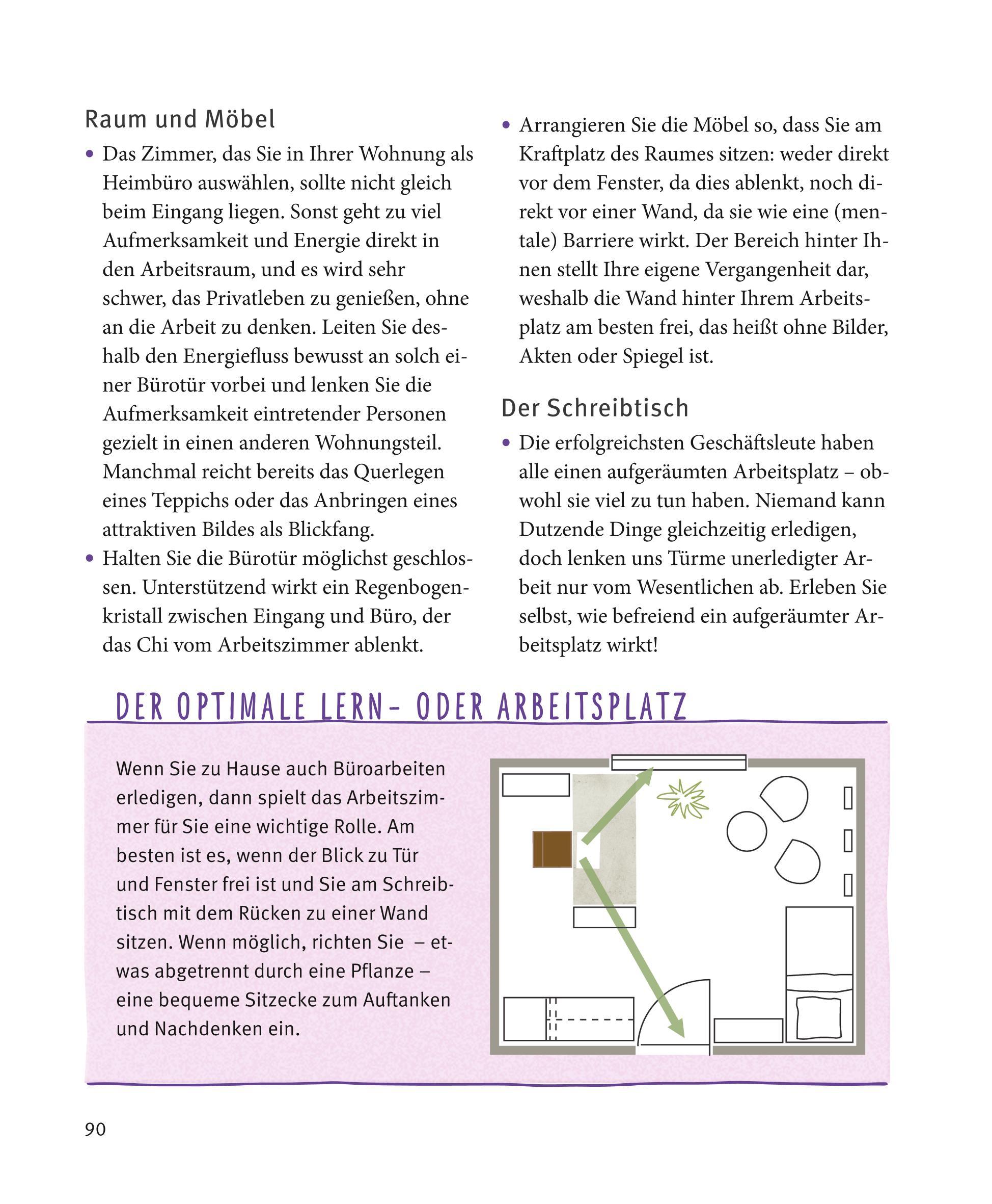 Beispielinhalt (Bild) Feng Shui