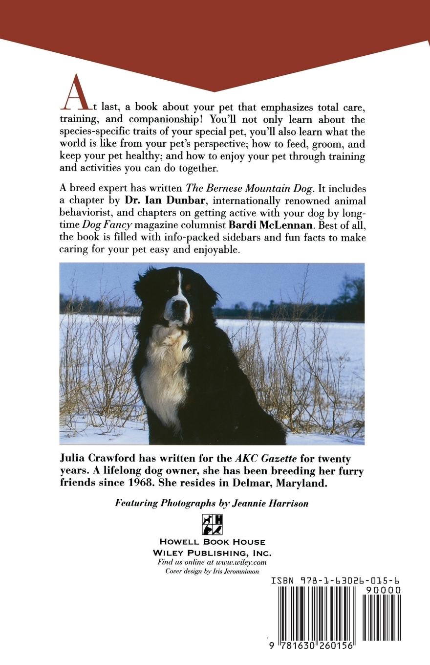 Rückseitencover Bernese Mountain Dog