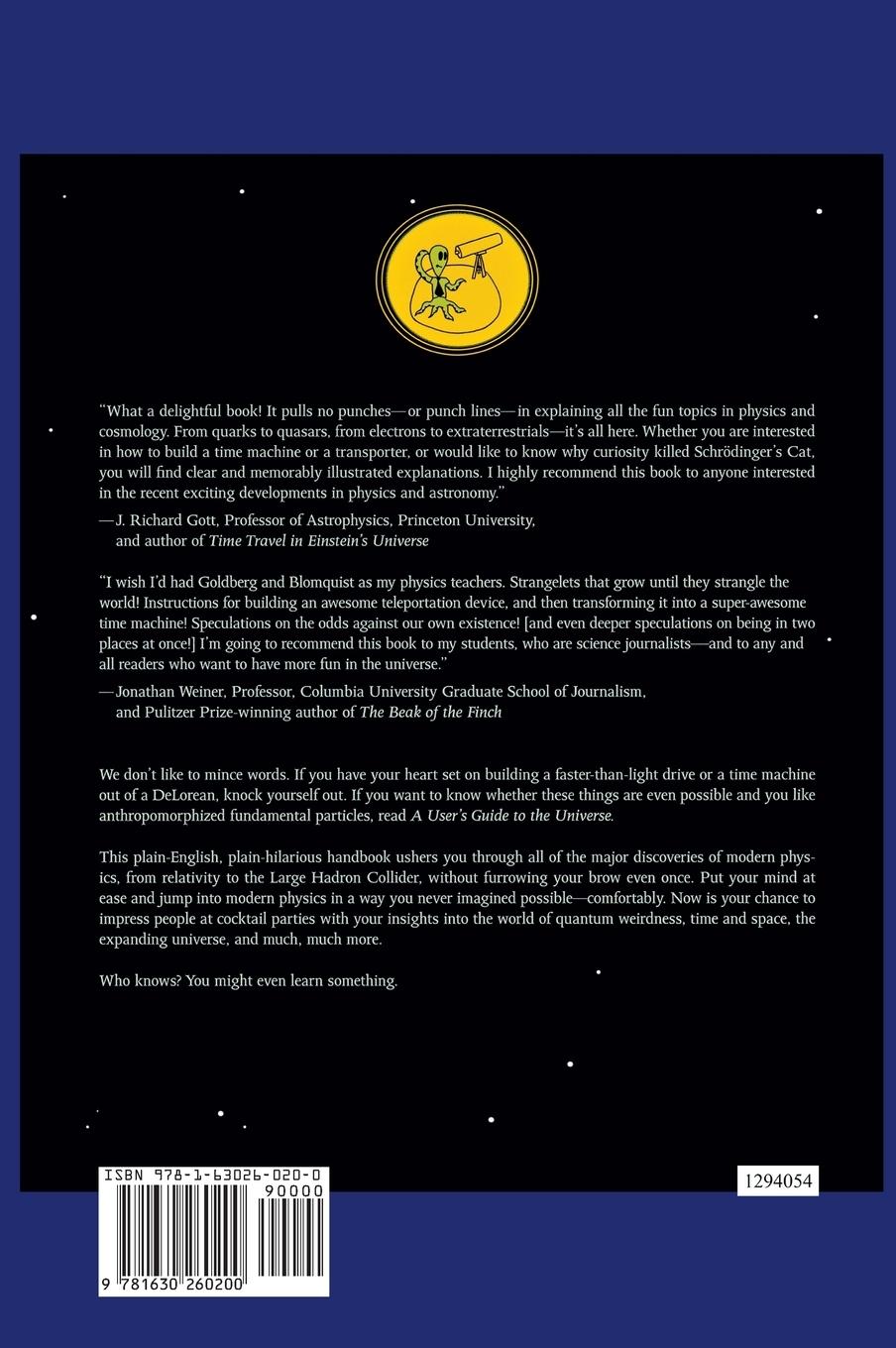 Rückseitencover A User's Guide to the Universe