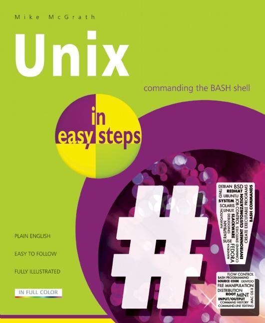 Vorderes Coverbild UNIX in Easy Steps