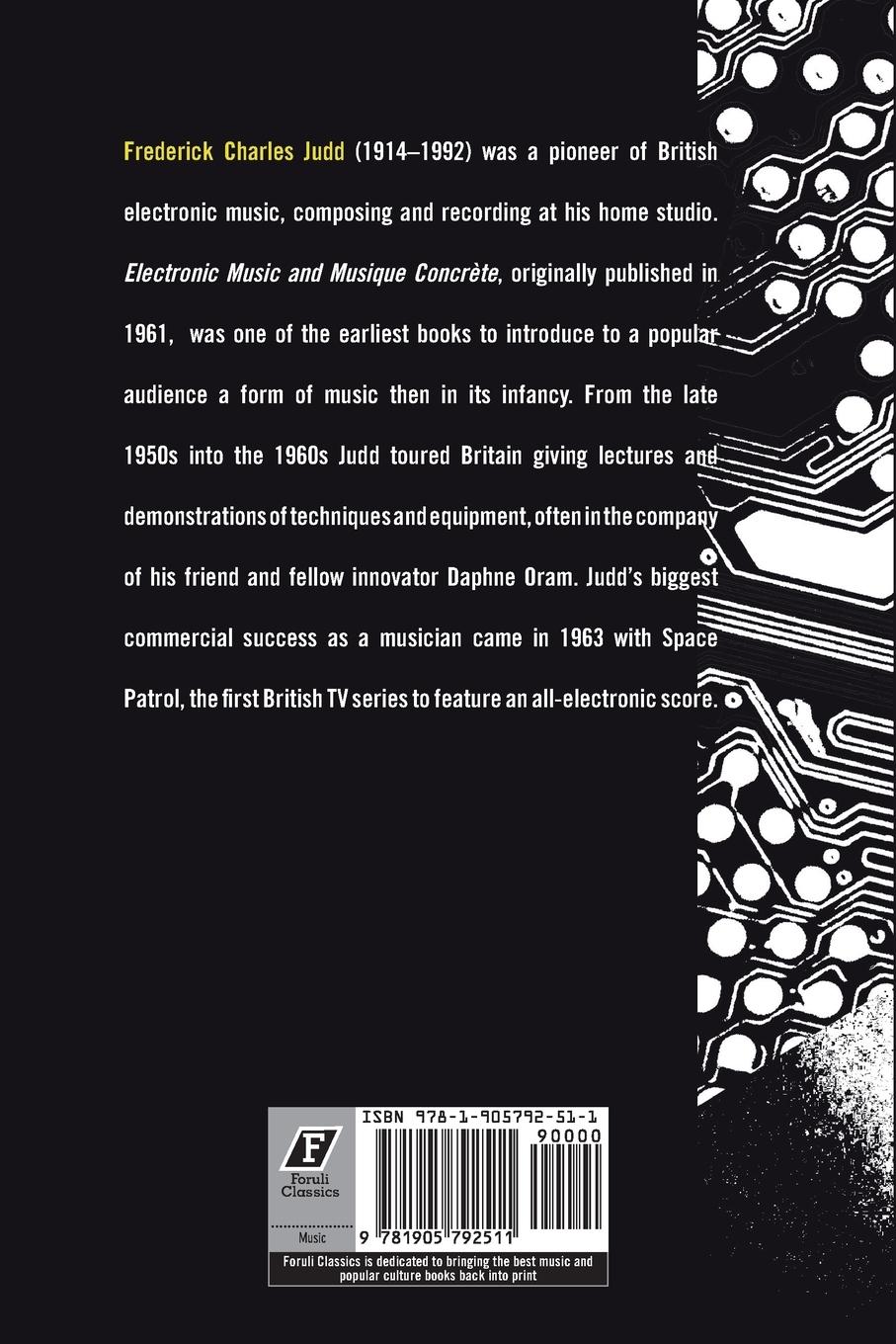 Rückseitencover Electronic Music and Musique Concrete