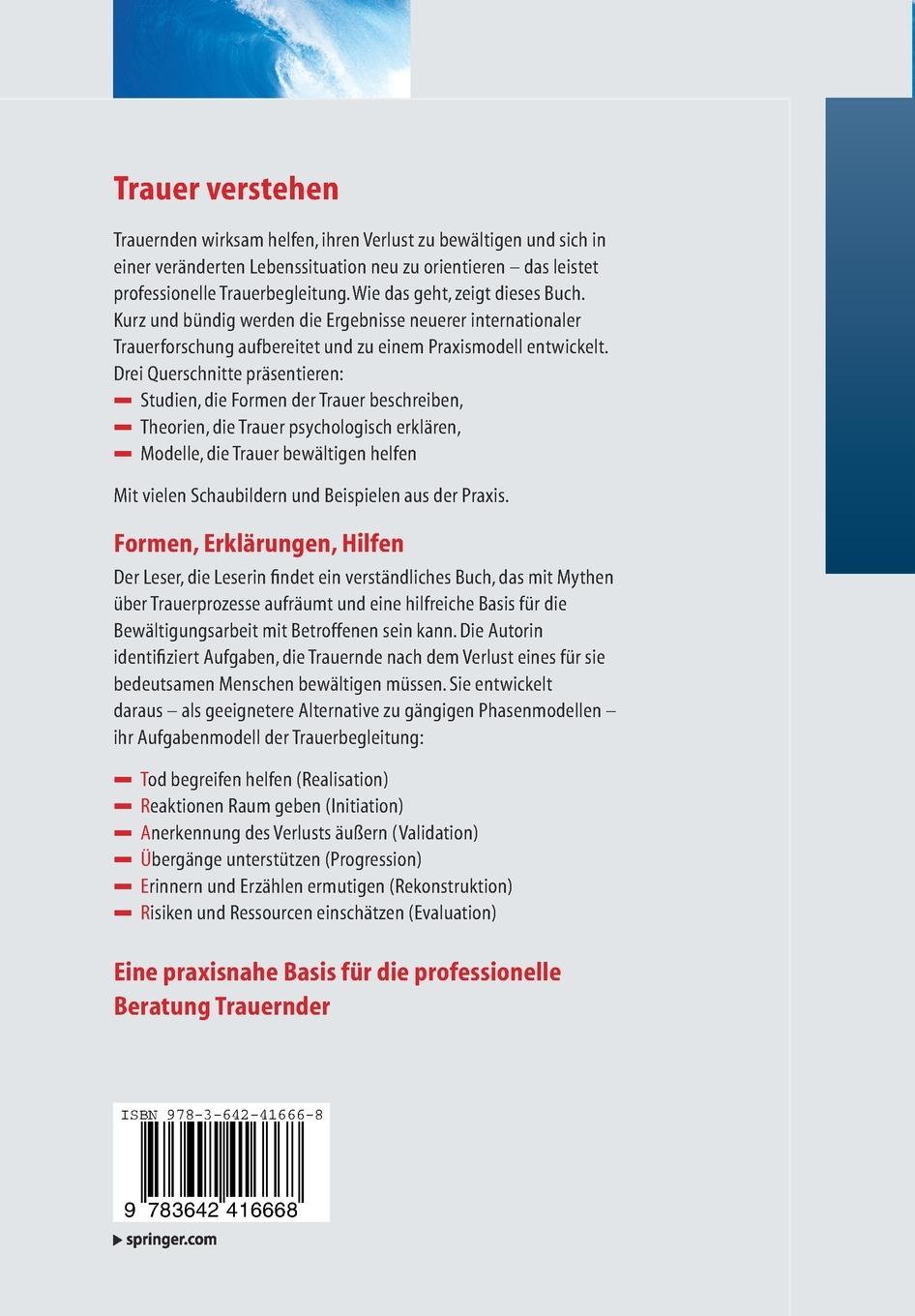 Rückseitencover Trauer verstehen