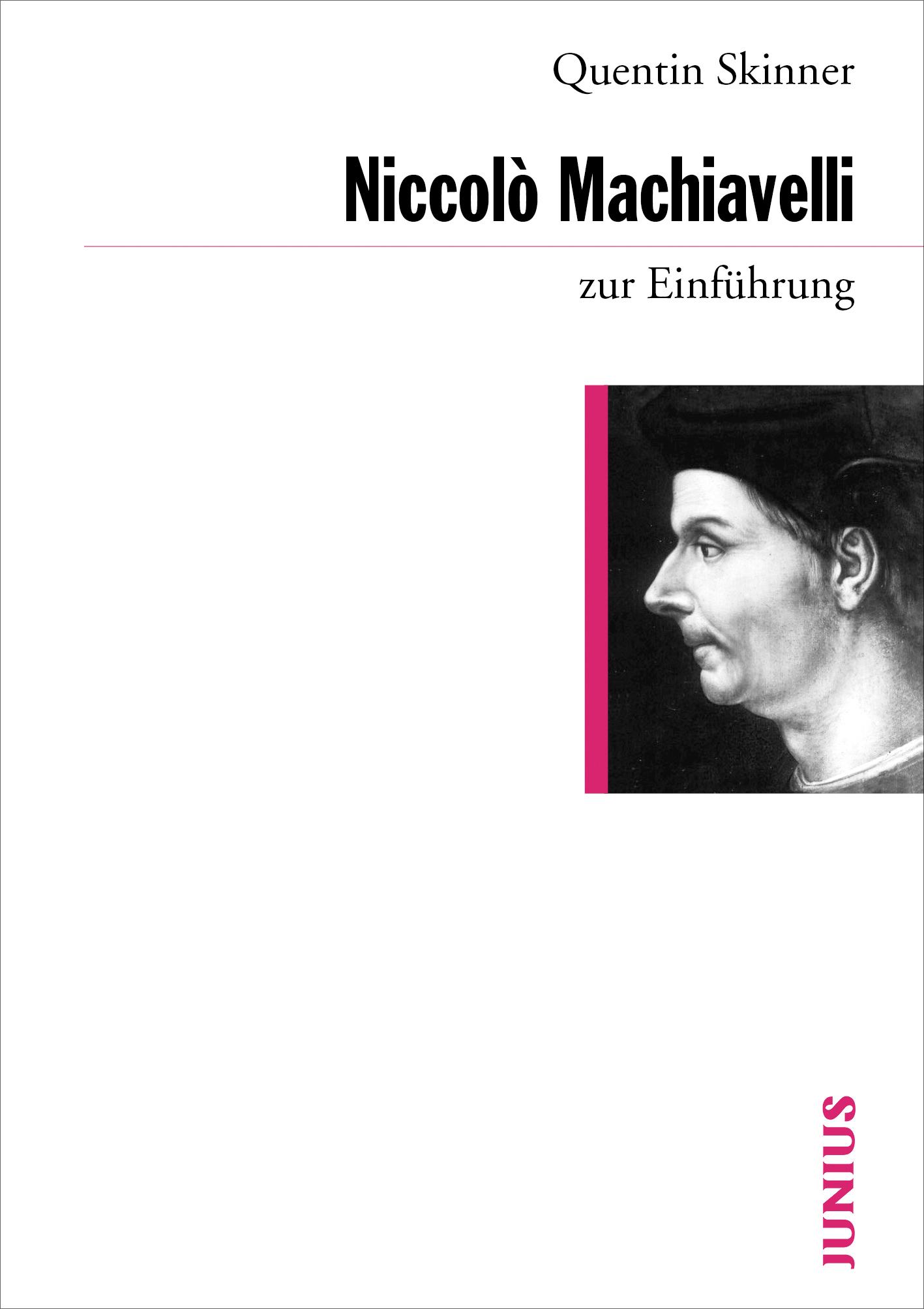 Vorderes Coverbild Machiavelli zur Einführung