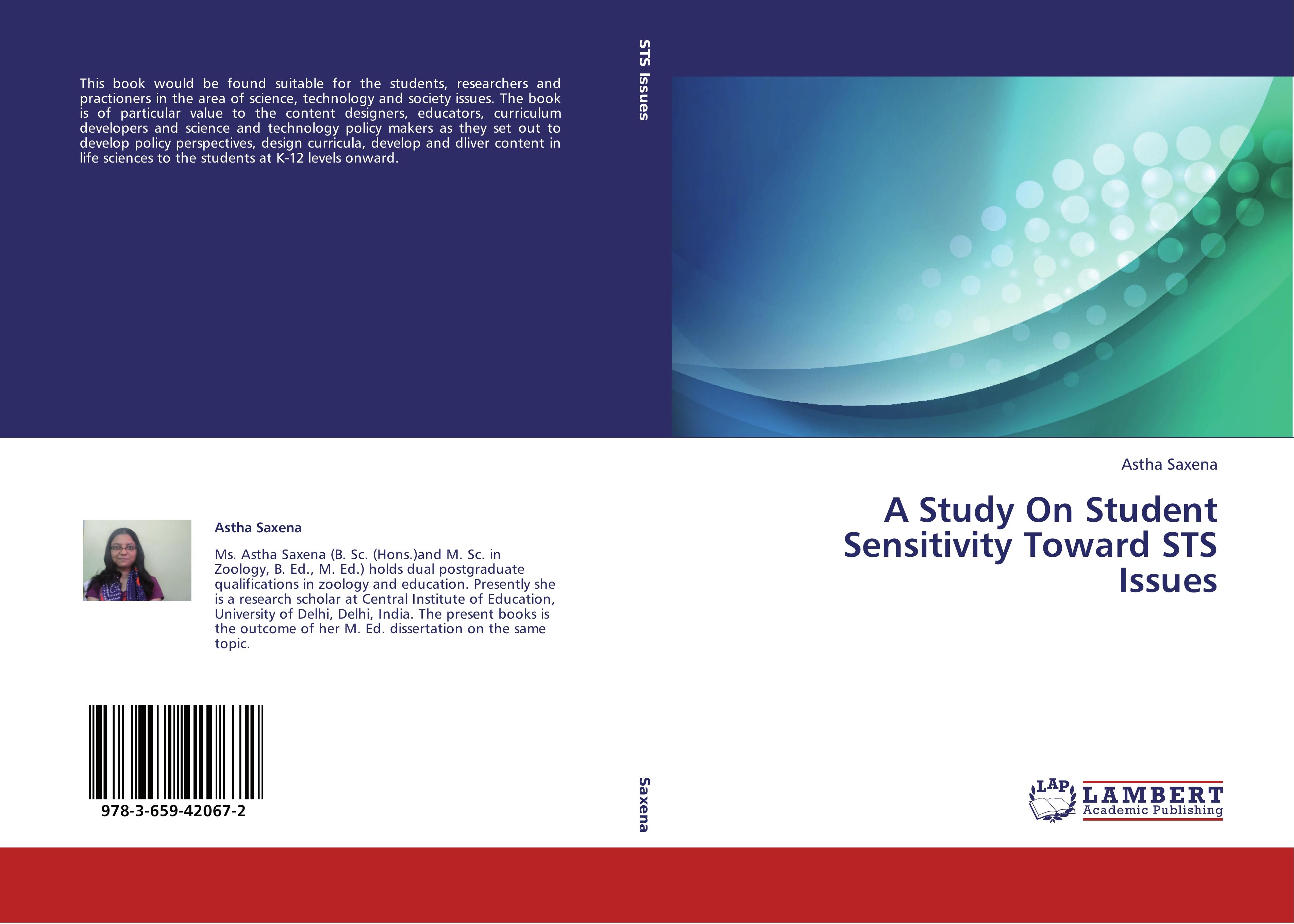 Vorderes Coverbild A Study On Student Sensitivity Toward STS Issues