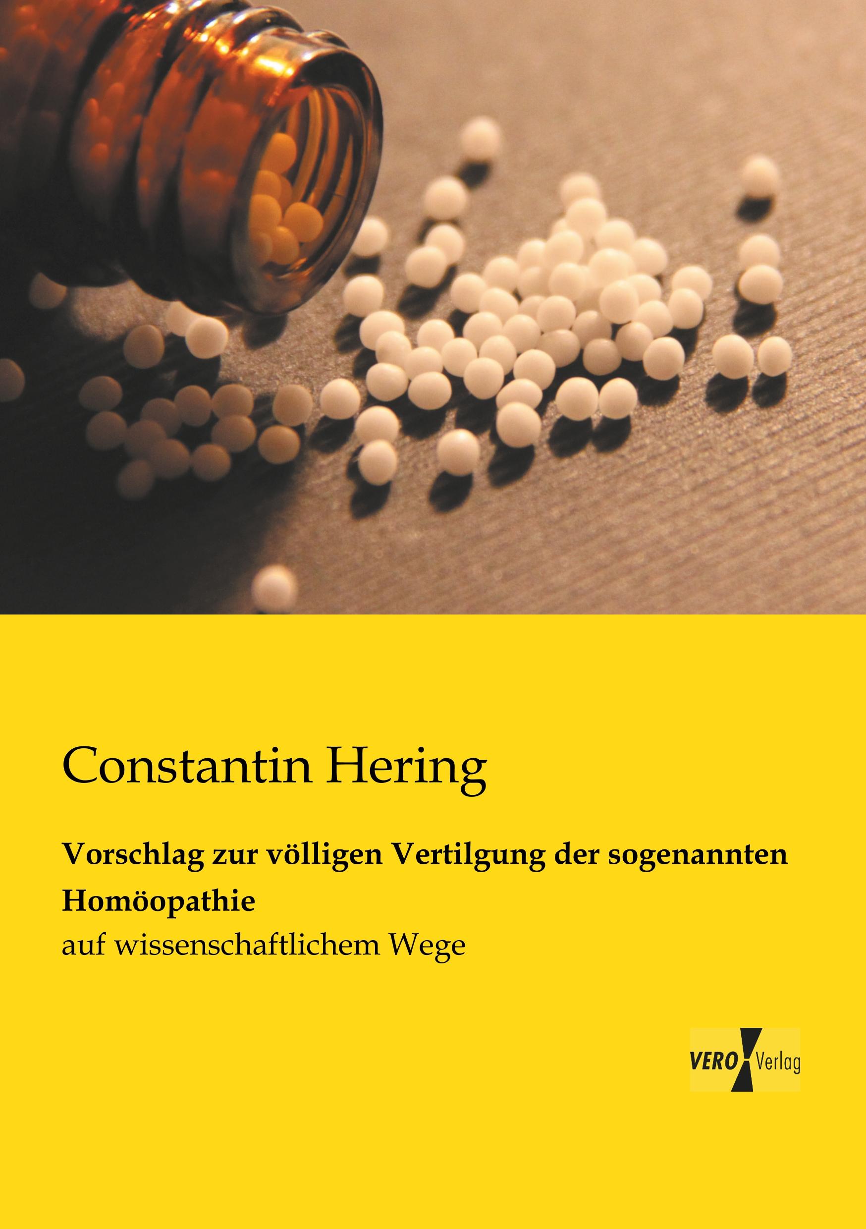 Vorderes Coverbild Vorschlag zur völligen Vertilgung der sogenannten Homöopathie