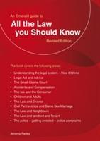 Vorderes Coverbild All the Law You Should Know
