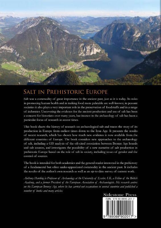Rückseitencover Salt in Prehistoric Europe