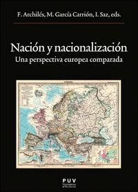 Vorderes Coverbild Nación y nacionalización : una perspectiva europea comparada