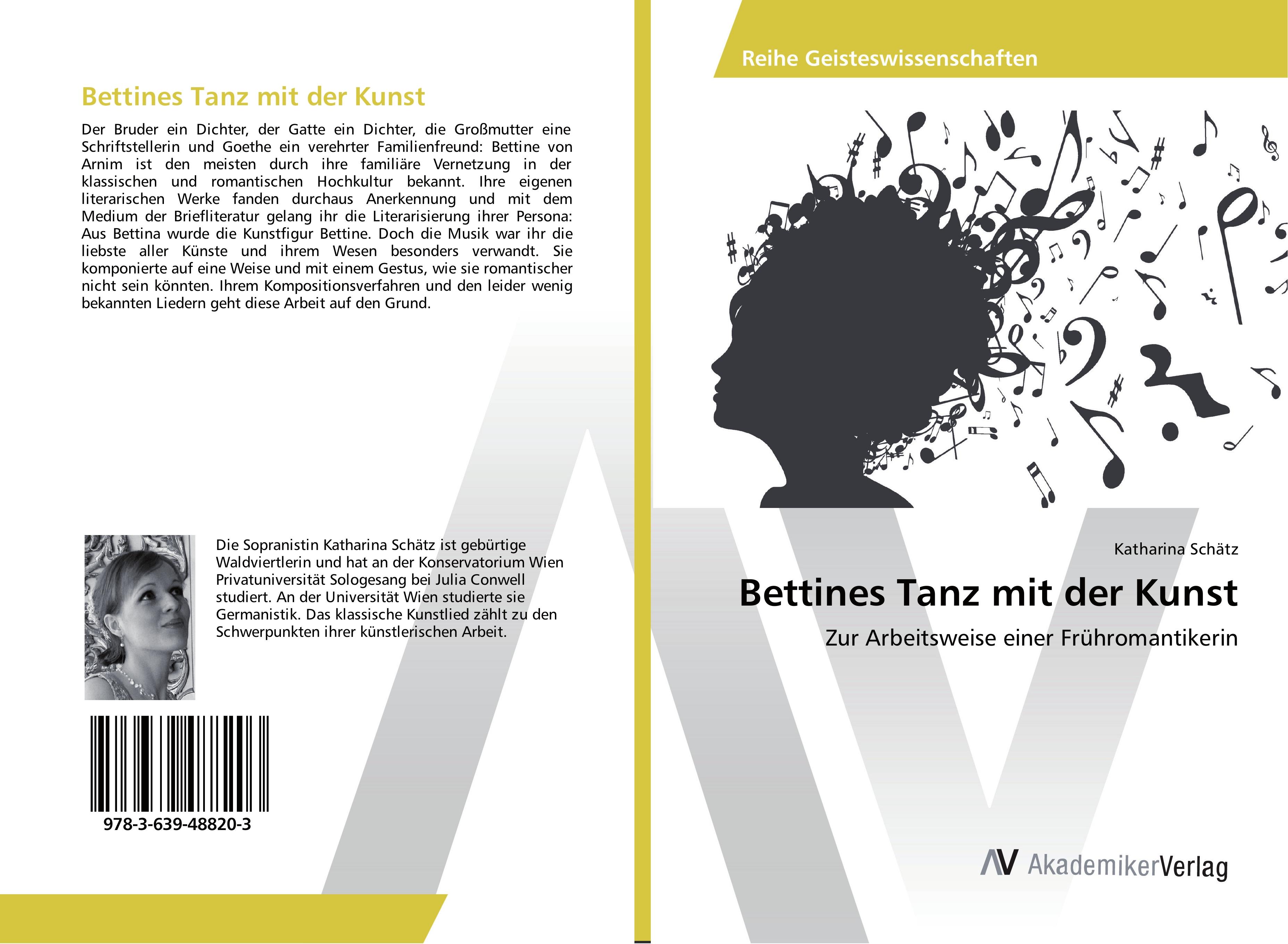 Vorderes Coverbild Bettines Tanz mit der Kunst