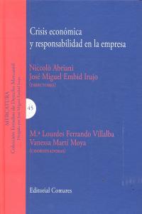Vorderes Coverbild Crisis económica y responsabilidad en la empresa