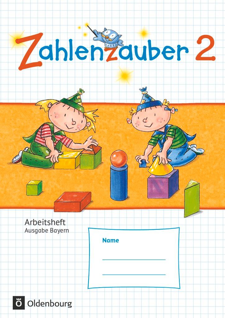 Vorderes Coverbild Zahlenzauber 2 Arbeitsheft  Ausgabe S Bayern