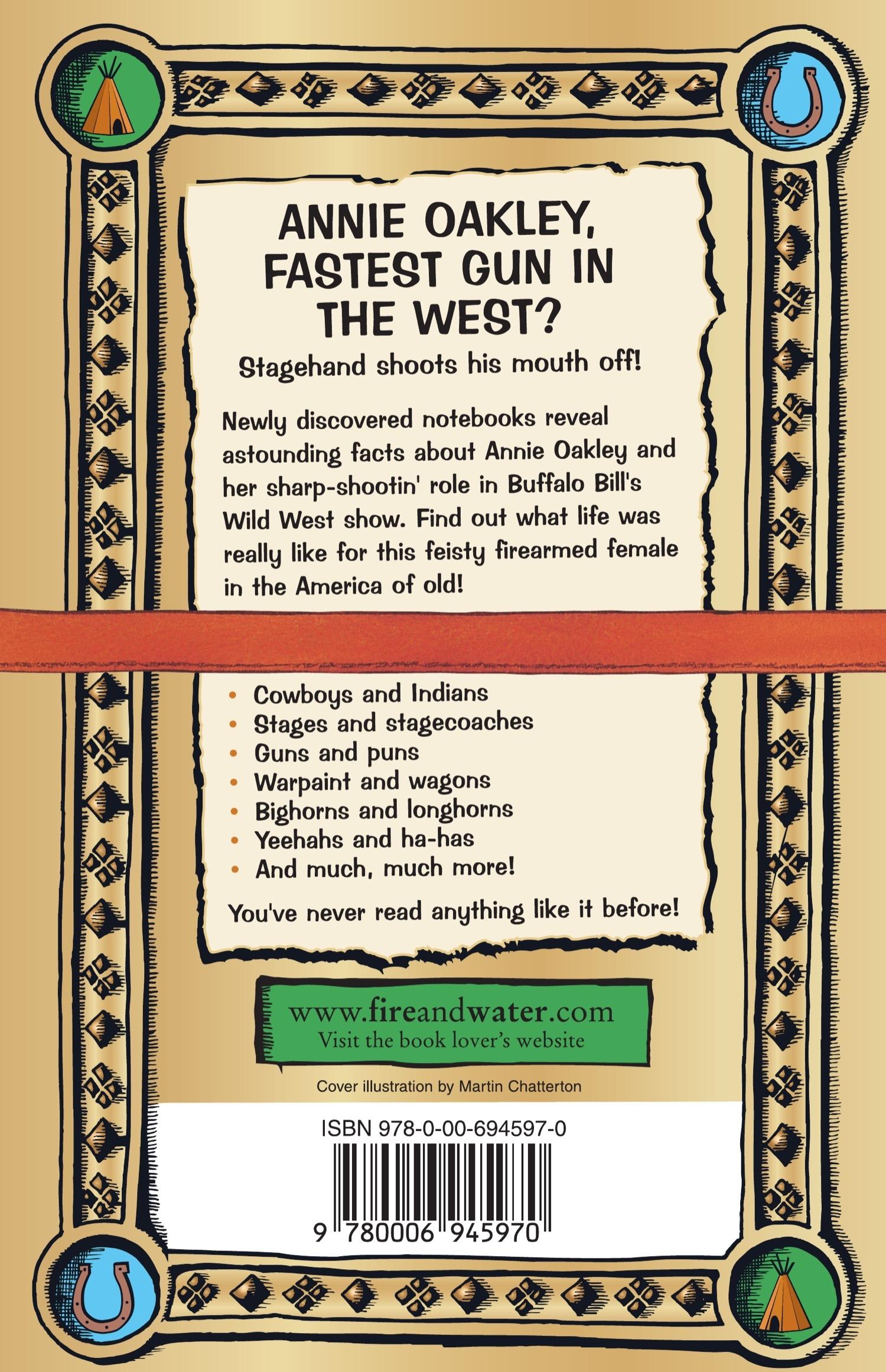 Rückseitencover The Lost Diary of Annie Oakley's Wild West Stagehand