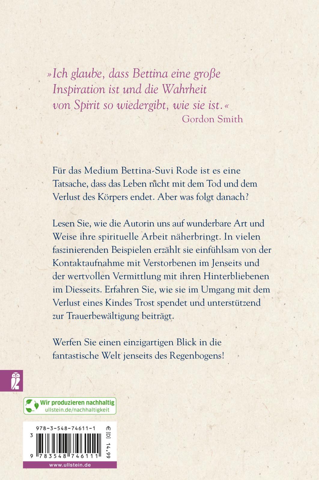 Rückseitencover Von Libellen, Schmetterlingen und dem Tanz auf dem Regenbogen