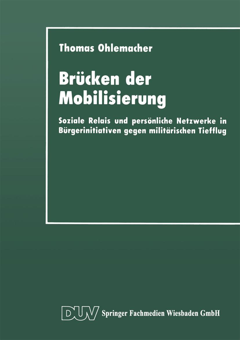 Vorderes Coverbild Brücken der Mobilisierung