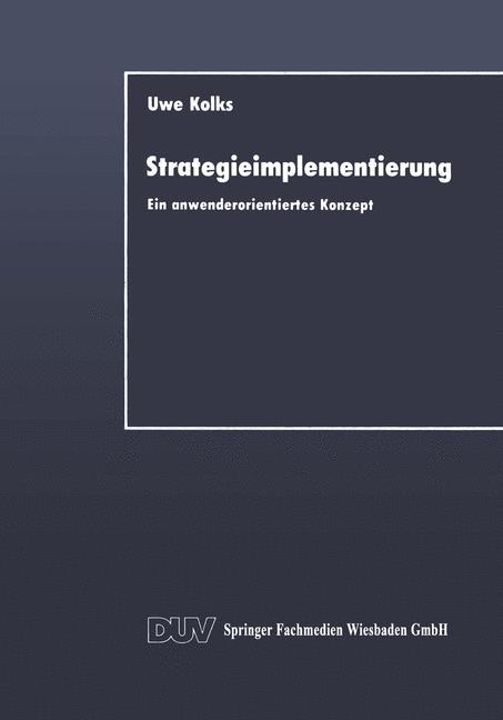 Vorderes Coverbild Strategieimplementierung